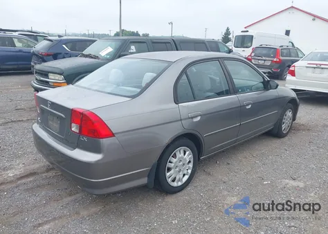2005 Honda Civic Lx from USA, damaged, VIN 2HGES16695H608105
